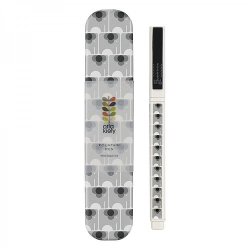 Orla kiely metal fountain pen - metal,