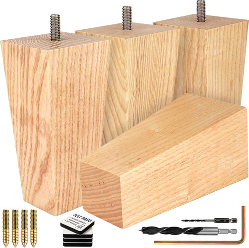 Ash square furniture legs - ash,
