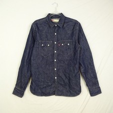 Levis Denim Shirt Mens Small