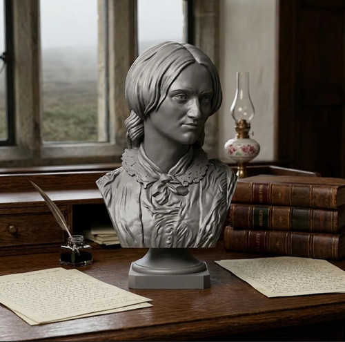 Charlotte bronte bust - bronte,