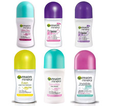 6 x 50ml Garnier Mineral Women