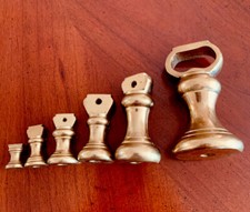 Lot Of 6 Victorian Bronze Bell