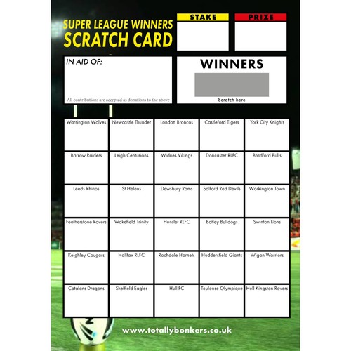 Rugby league fundraising - league,