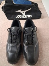Nike Black Leather Golf Shoes