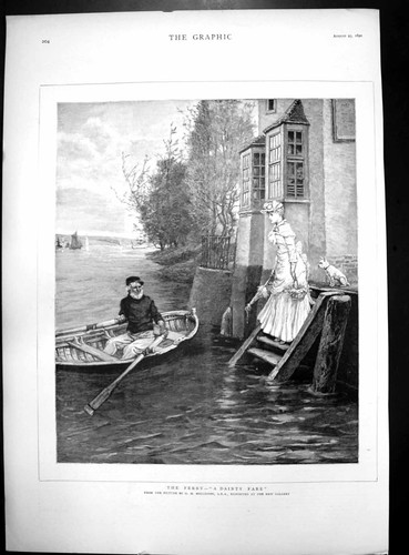 Old ferry dainty fare - a,