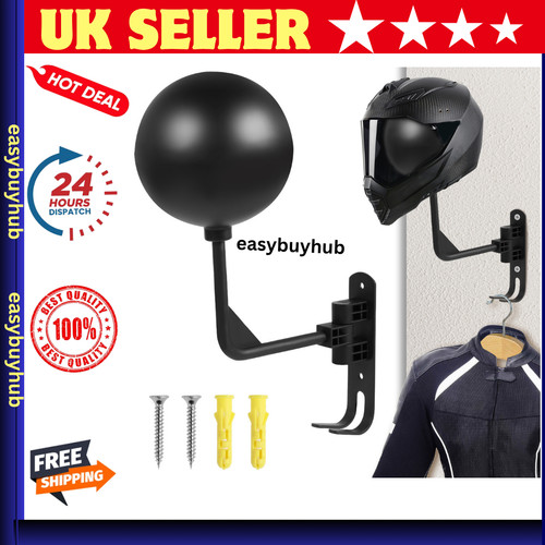 Motorcycle bicycle helmet rack - bicycle,