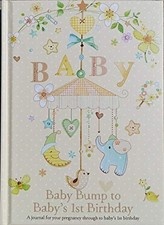 TANGDIAABBCC Baby Bump to 1st Birthday Journal - Various