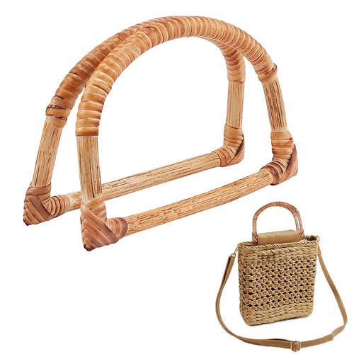 Wood wooden bag handles - wood,