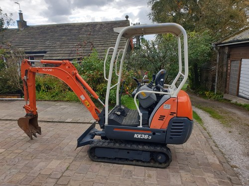 Kubota kx36 tonne mini - kubota, kx36-3