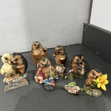 Collection Of Vintage Hedgehog Figurine