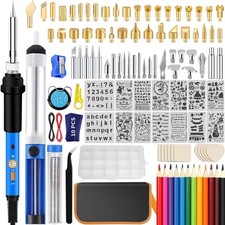 Professional 116pcs Pyrography