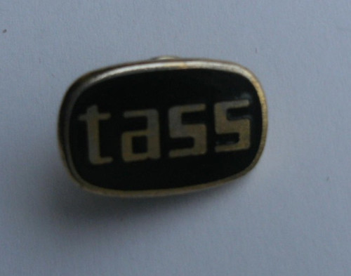 Trade union pin badge tass - pin,