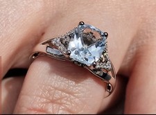 Le Vian Ring Size O Aquamarine