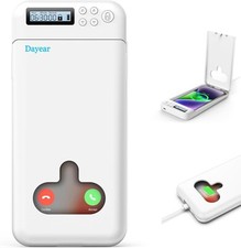Dayear Phone Lock Box with Timer, Self-Control Timed Locker Box Phone Jail, Mini