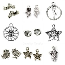 Tibetan Silver Charms Pendants