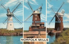 R527314 Norfolk Mills Thurne Horsey J Salmon Multi View 1972