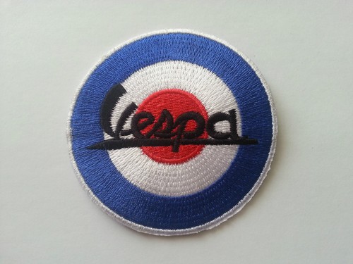 Vespa scooter patch sew - scooter,