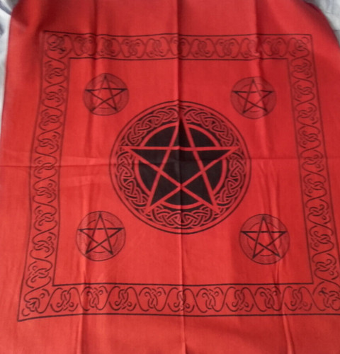 Altar cloth pentagram - altar, x