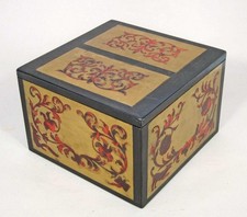 ANTIQUE BOULE JEWELLERY BOX