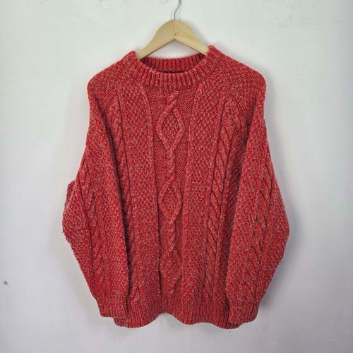 Chunky cable knit jumper - cable,