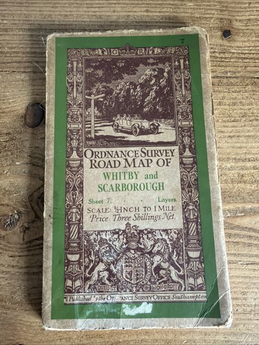 Antique ordnance survey map - antique, of