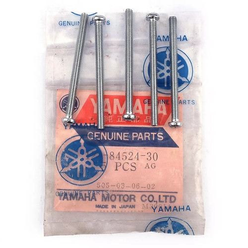 5pcs yamaha ty50 - screw, tail