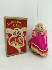 Vintage Dancing Doll Tin/Cloth