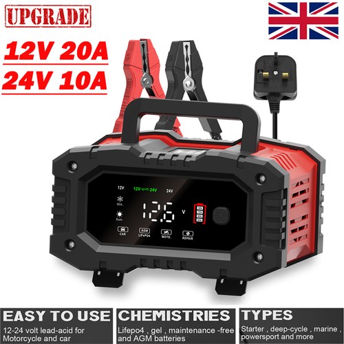Amp car smart - 20-amp, lifepo4