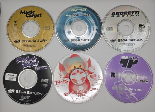 Sega saturn games bundle - saturn,