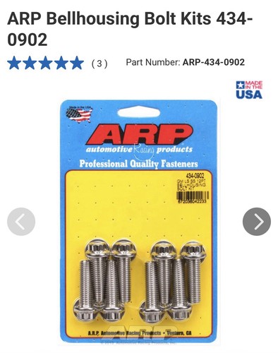 Arp series bell housing - ls,