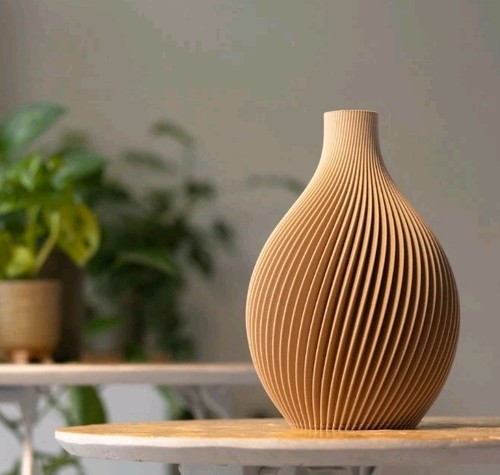 Gedruckte spiralvase - 3d,