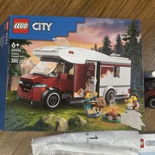 LEGO City Holiday Adventure Camper Van Toy Set (60454) | Ages 6+