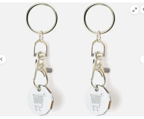 2pc trolley coin - trolley, uk