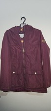 Regatta Great Outdoors ISOTEX 5000 Waterproof Jacket Burgundy UK 14 Excellent