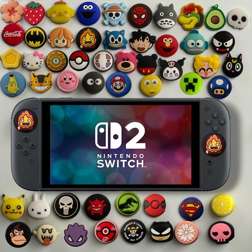 Nintendo switch thumb grips - switch, 2