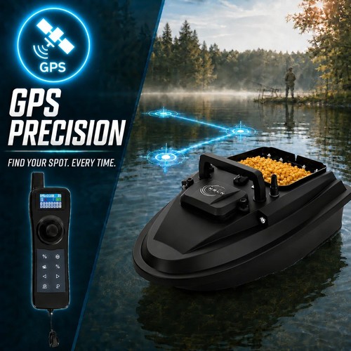Carp fishing bait boat - carp,