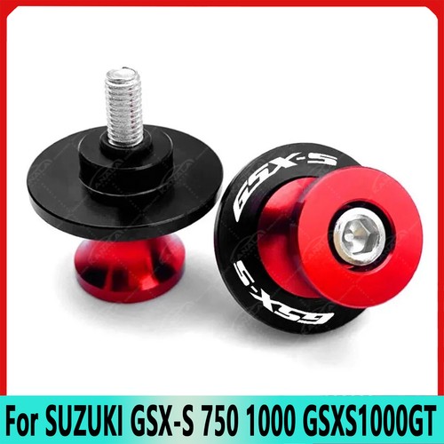 8mm red swingarm spools - swingarm,