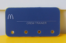 McDonald's Crew Name badge