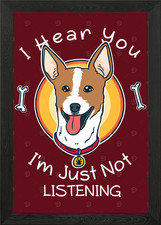 Rat Terrier Jack Russel Framed