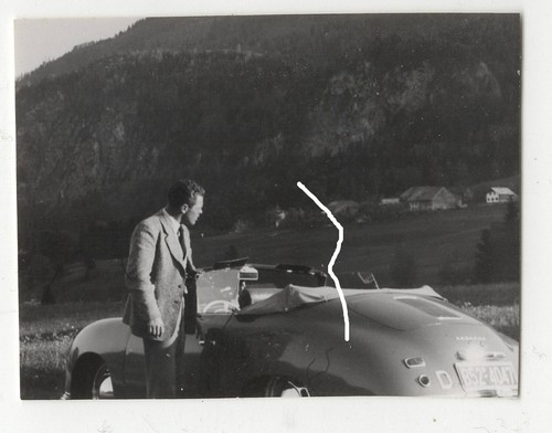 Vintage barite photo - c, c1950