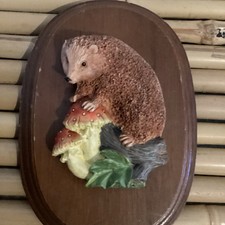 Vintage Wall Plaque Featuring