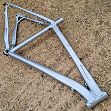 Specialized Rockhopper Mountain bike frame M4 Aluminium silver retro bicycle mtb