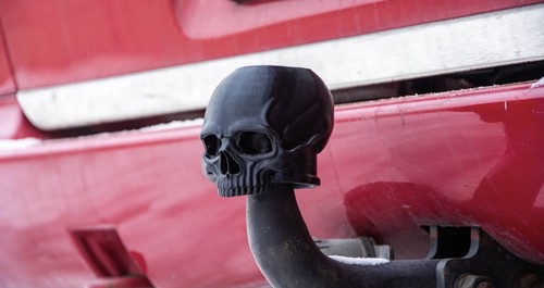 Tow bar ball - bar,