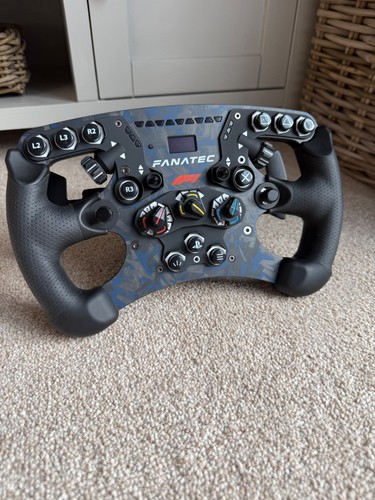 Fanatec clubsport steering - fanatec,