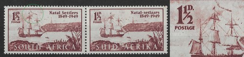 South africa 1949 5d - 1949, 1.5d