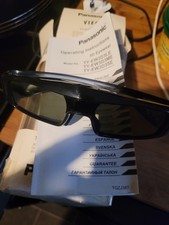 Panasonic viera TV television TY-EW3D3ME 3D Glasses Medium Pair boxed + manual 