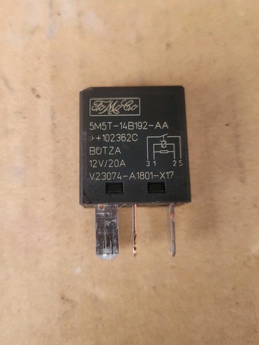 Ford fiesta mk7 black relay - black,