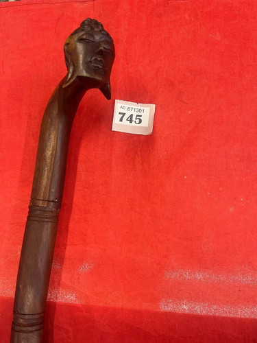 Vintage hardwood hand crafted - hand,