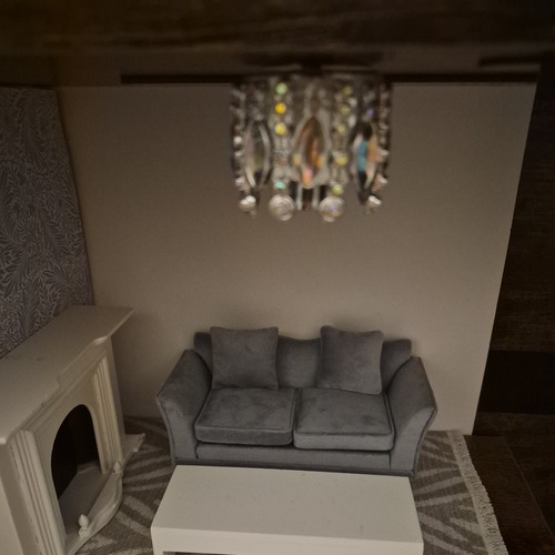 Dolls house crystal ceiling - house,