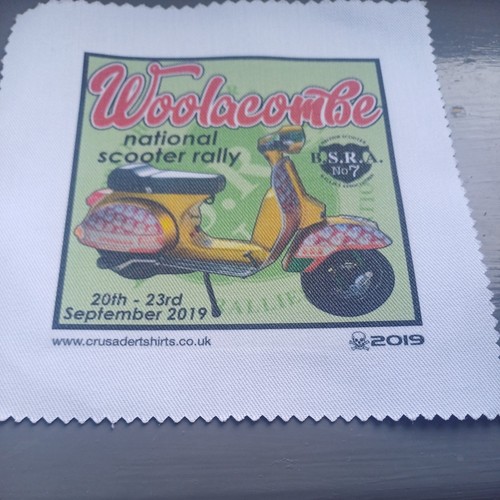 Scooter rally patch woolacombe - scooter,